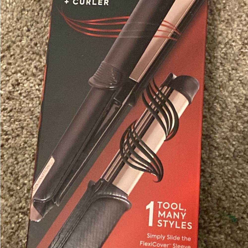 Remington One curler and straightener in one
